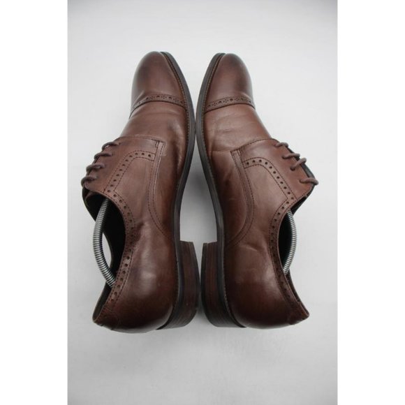 AQUATALIA Cap Toe Galway Men\'s 46 Brown Leather Lace Up Shoes main image 4